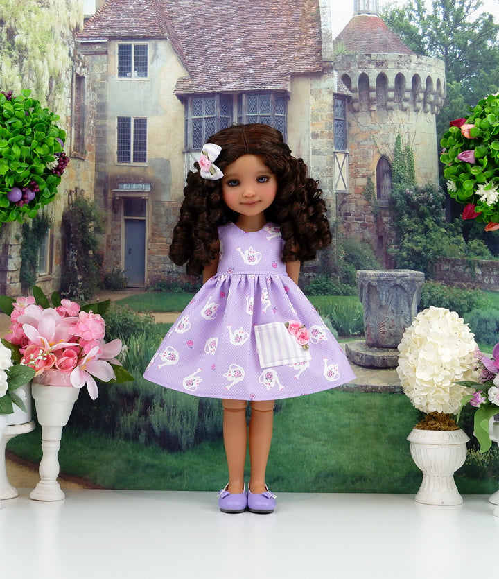 In the Garden - dress with shoes for Ruby Red Fashion Friends doll