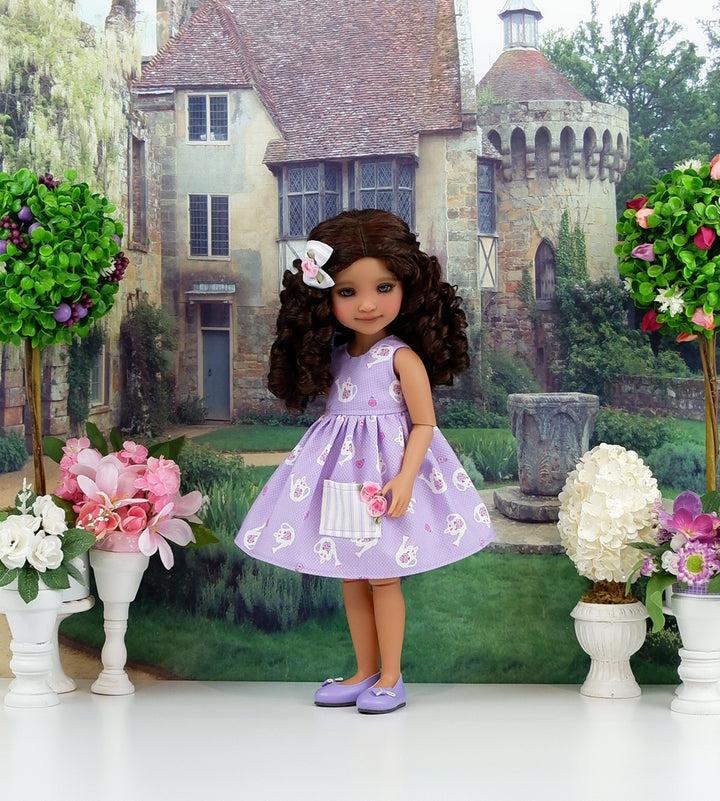 In the Garden - dress with shoes for Ruby Red Fashion Friends doll