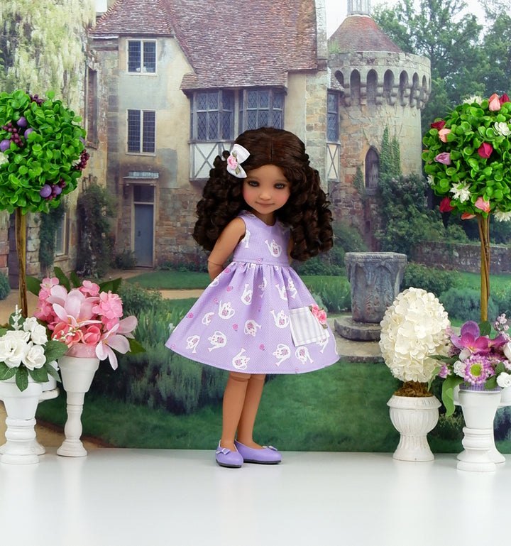 In the Garden - dress with shoes for Ruby Red Fashion Friends doll