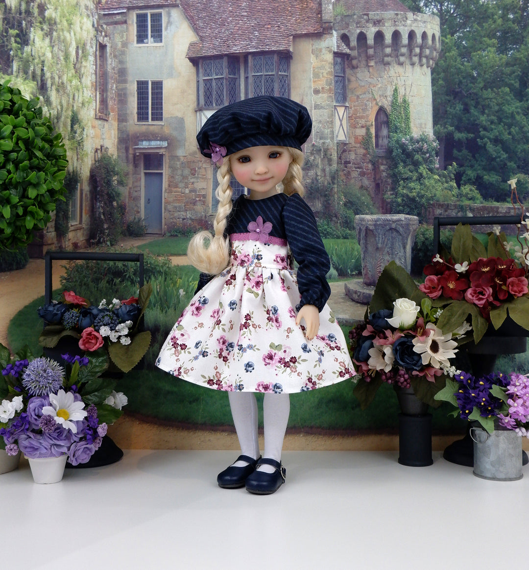 January Rose - dress with shoes for Ruby Red Fashion Friends doll