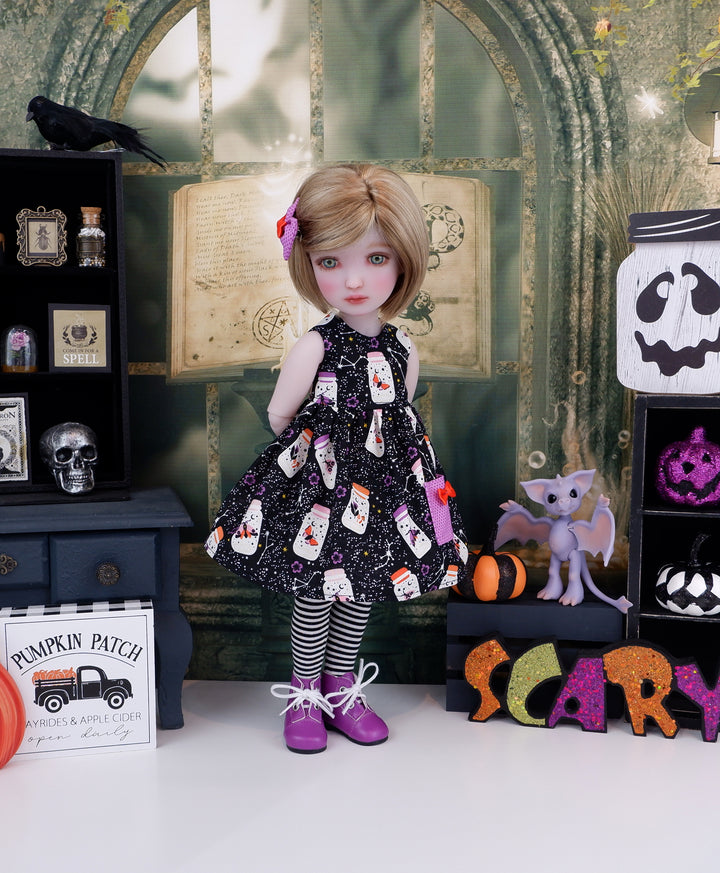 Jar of Moths - dress with boots for Ruby Red Fashion Friends doll