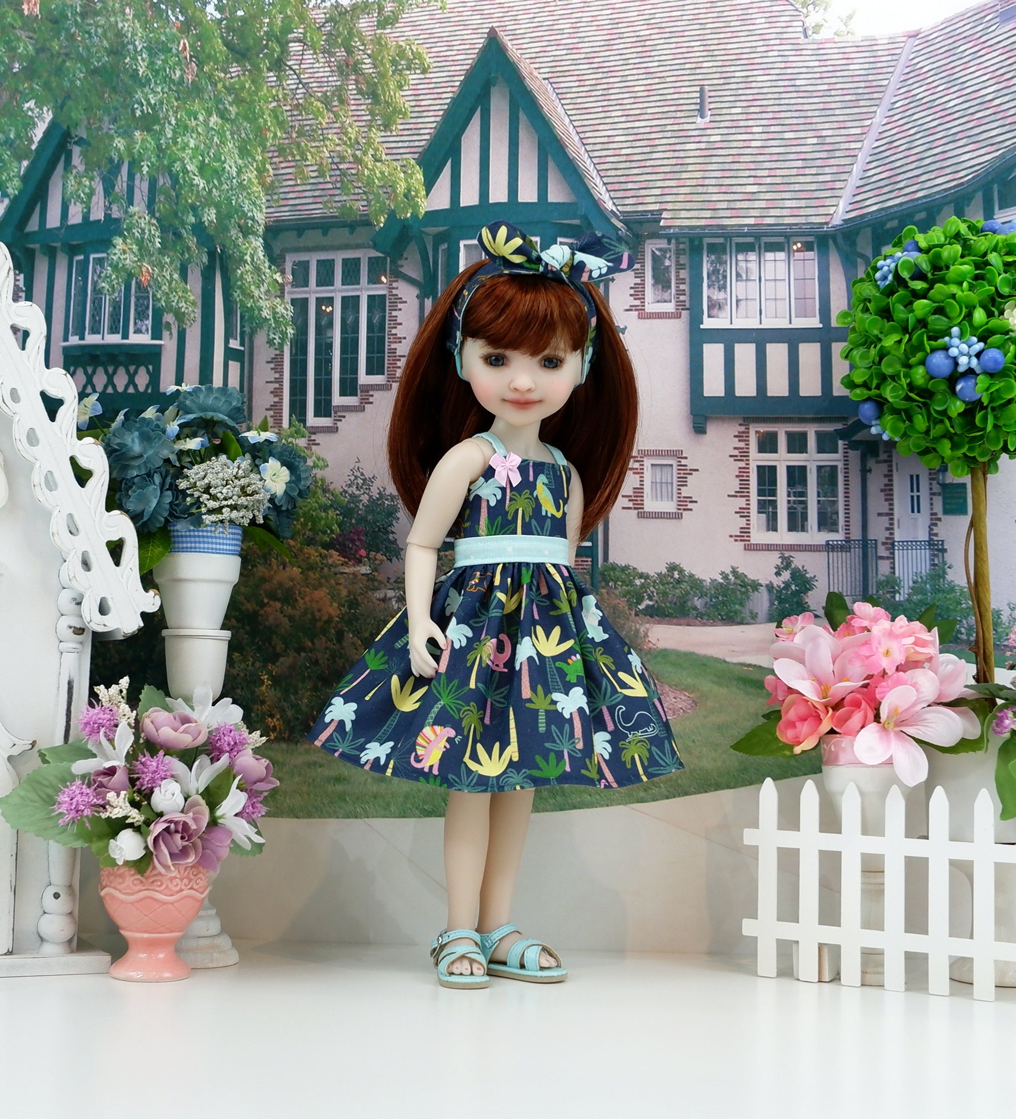 Jurassic Park - dress with sandals for Ruby Red Fashion Friends