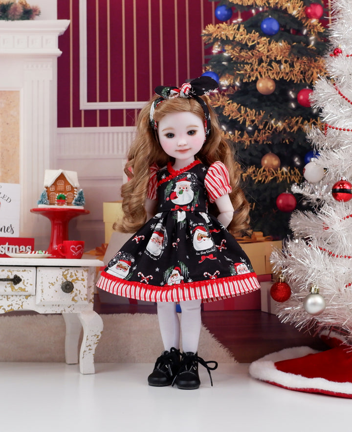 Kris Kringle - dress with boots for Ruby Red Fashion Friends doll