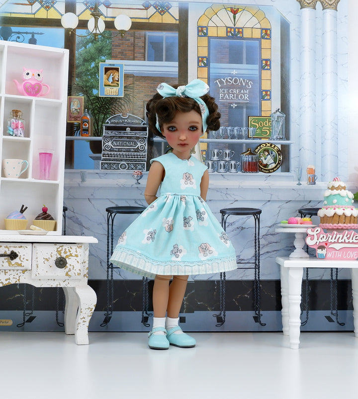 Lady & Tramp - dress with shoes for Ruby Red Fashion Friends doll