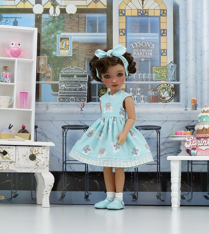 Lady & Tramp - dress with shoes for Ruby Red Fashion Friends doll
