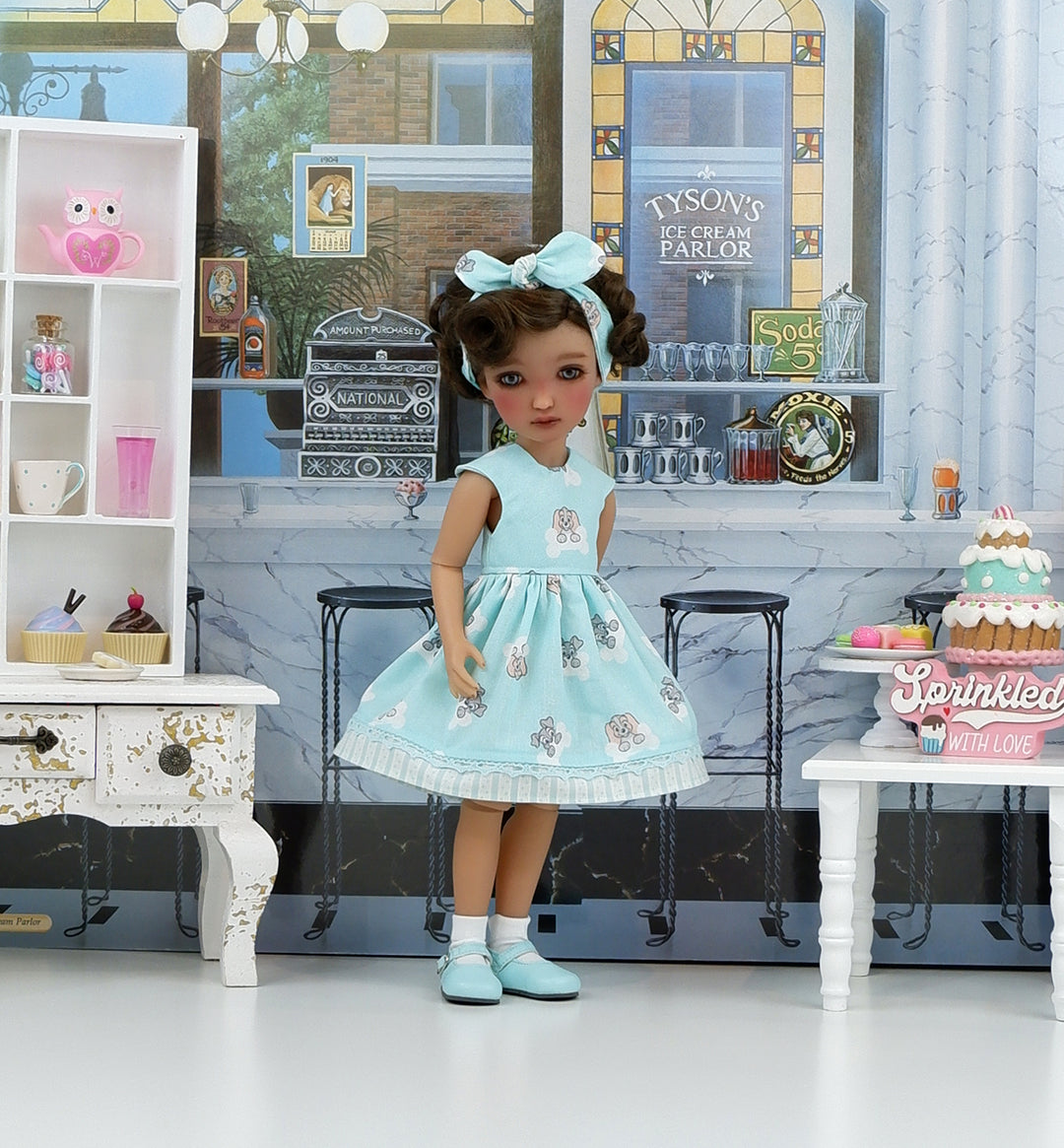 Lady & Tramp - dress with shoes for Ruby Red Fashion Friends doll