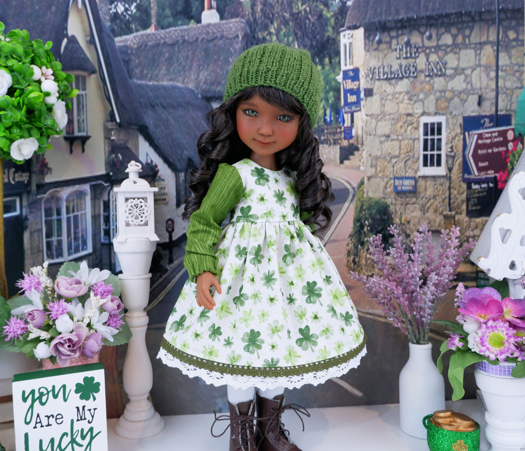 Land of Luck - dress ensemble with boots for Ruby Red Fashion Friends doll