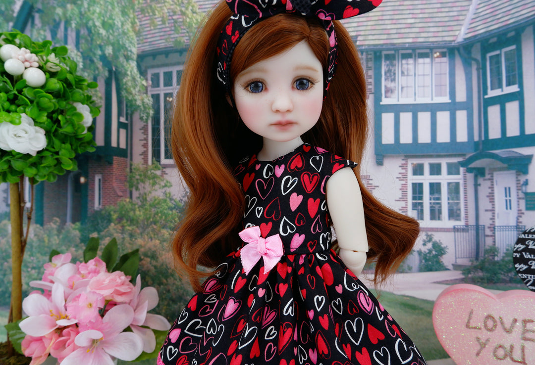 Lil' Heartbreaker - dress with boots for Ruby Red Fashion Friends doll