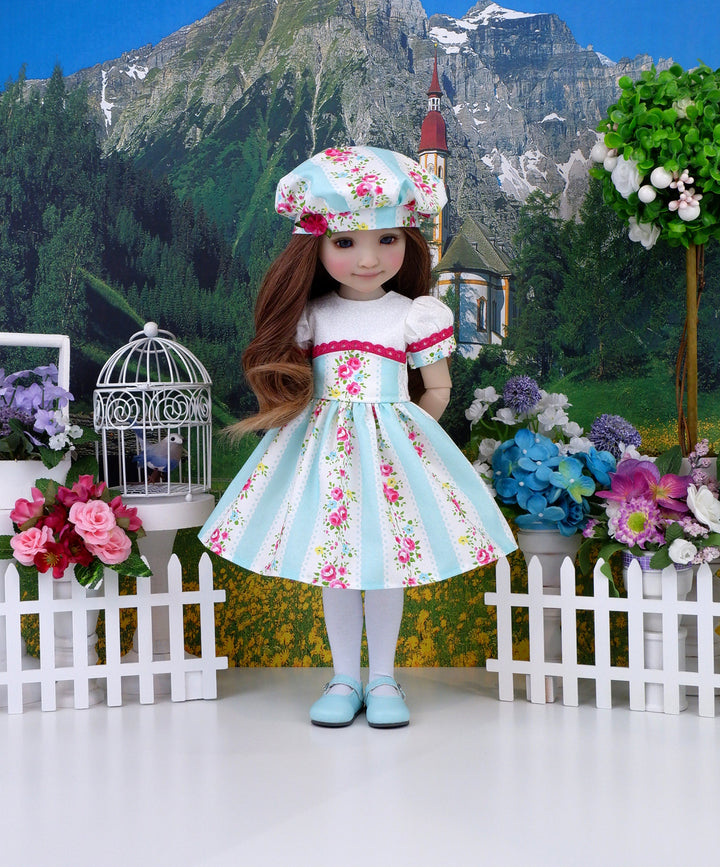 Lilah's Garden - dress and shoes for Ruby Red Fashion Friends doll