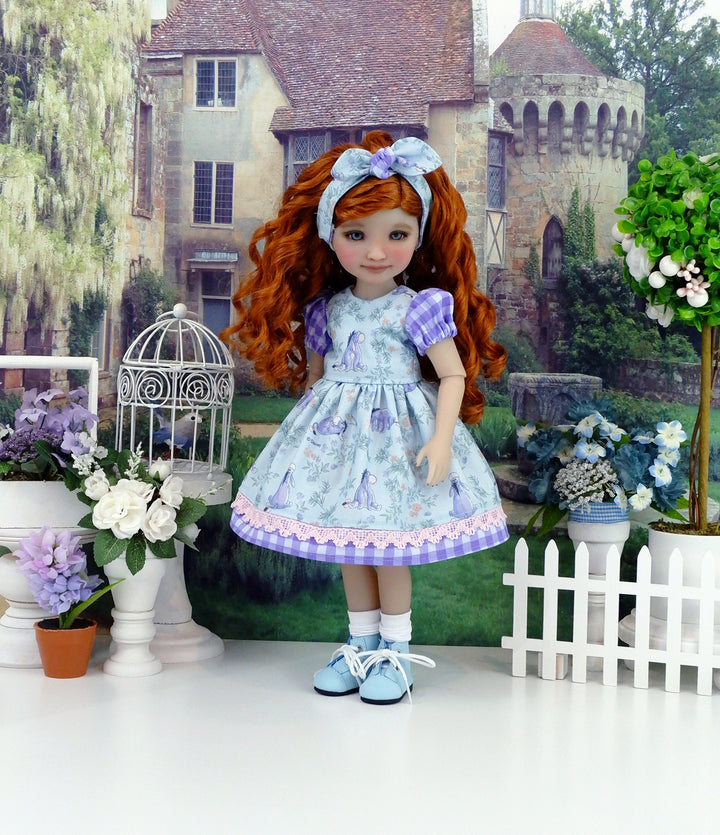 Little Eeyore - dress and boots for Ruby Red Fashion Friends doll