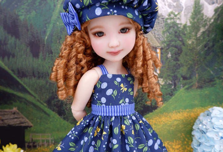Little Yellow Butterfly - dress and shoes for Ruby Red Fashion Friends doll