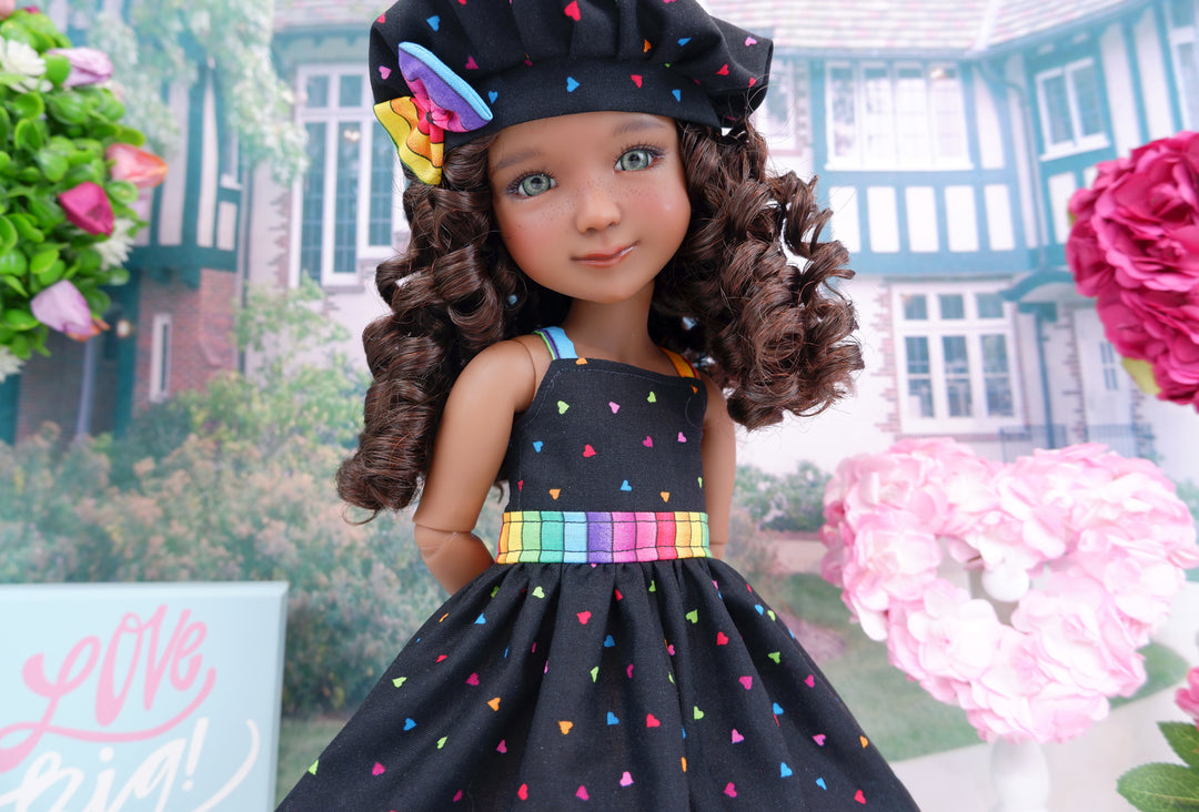 Love for All - dress with shoes for Ruby Red Fashion Friends doll