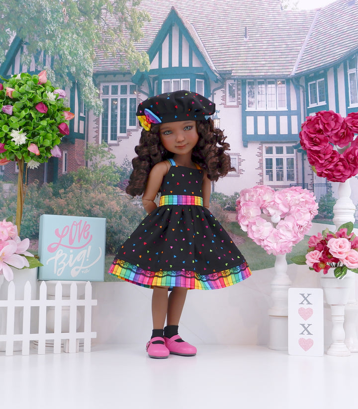 Love for All - dress with shoes for Ruby Red Fashion Friends doll