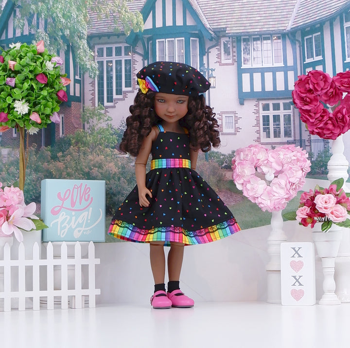 Love for All - dress with shoes for Ruby Red Fashion Friends doll