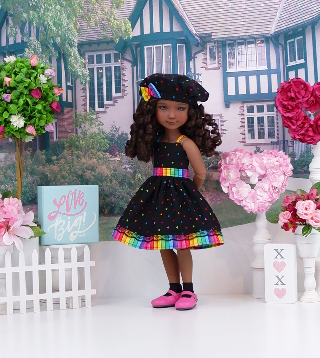 Love for All - dress with shoes for Ruby Red Fashion Friends doll