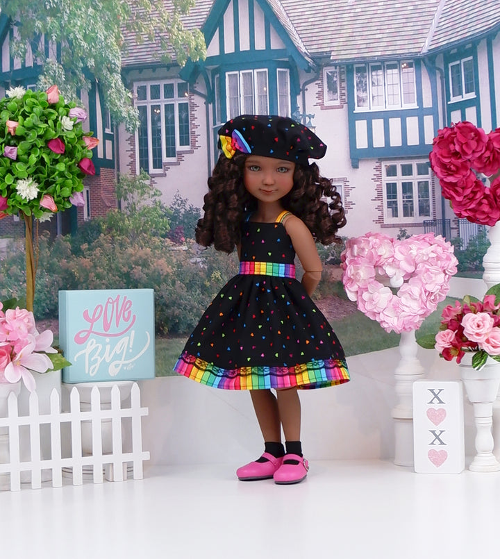 Love for All - dress with shoes for Ruby Red Fashion Friends doll