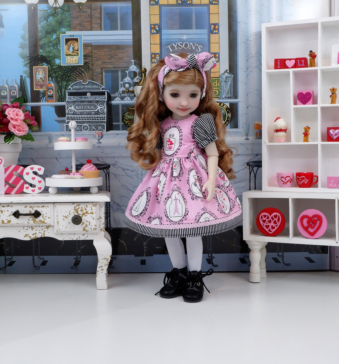 Love Spell - dress and boots for Ruby Red Fashion Friends doll