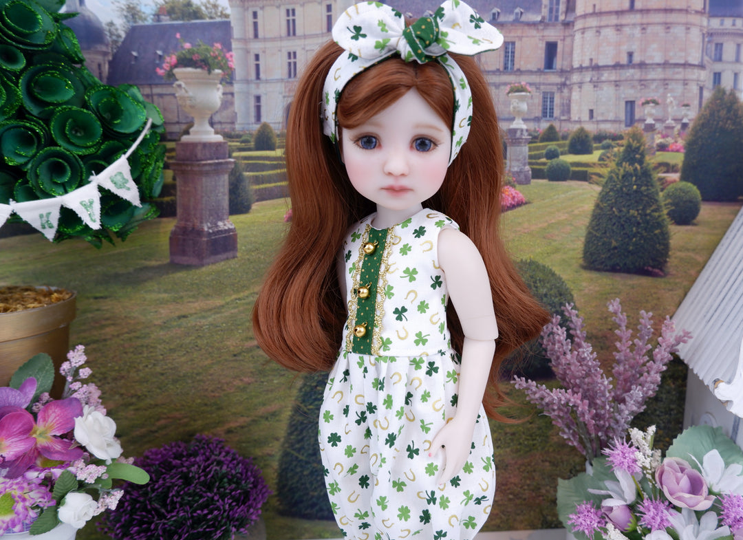 Lucky Horseshoe - romper with boots for Ruby Red Fashion Friends doll