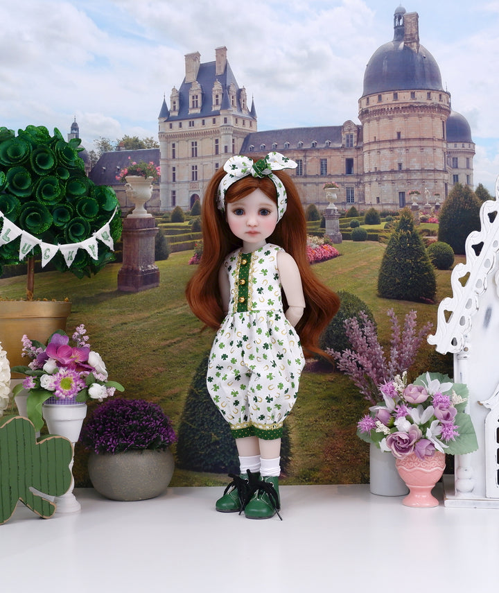 Lucky Horseshoe - romper with boots for Ruby Red Fashion Friends doll