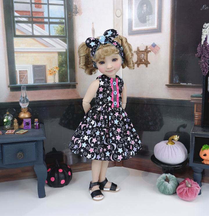 Magic Cosmos - dress with sandals for Ruby Red Fashion Friends doll