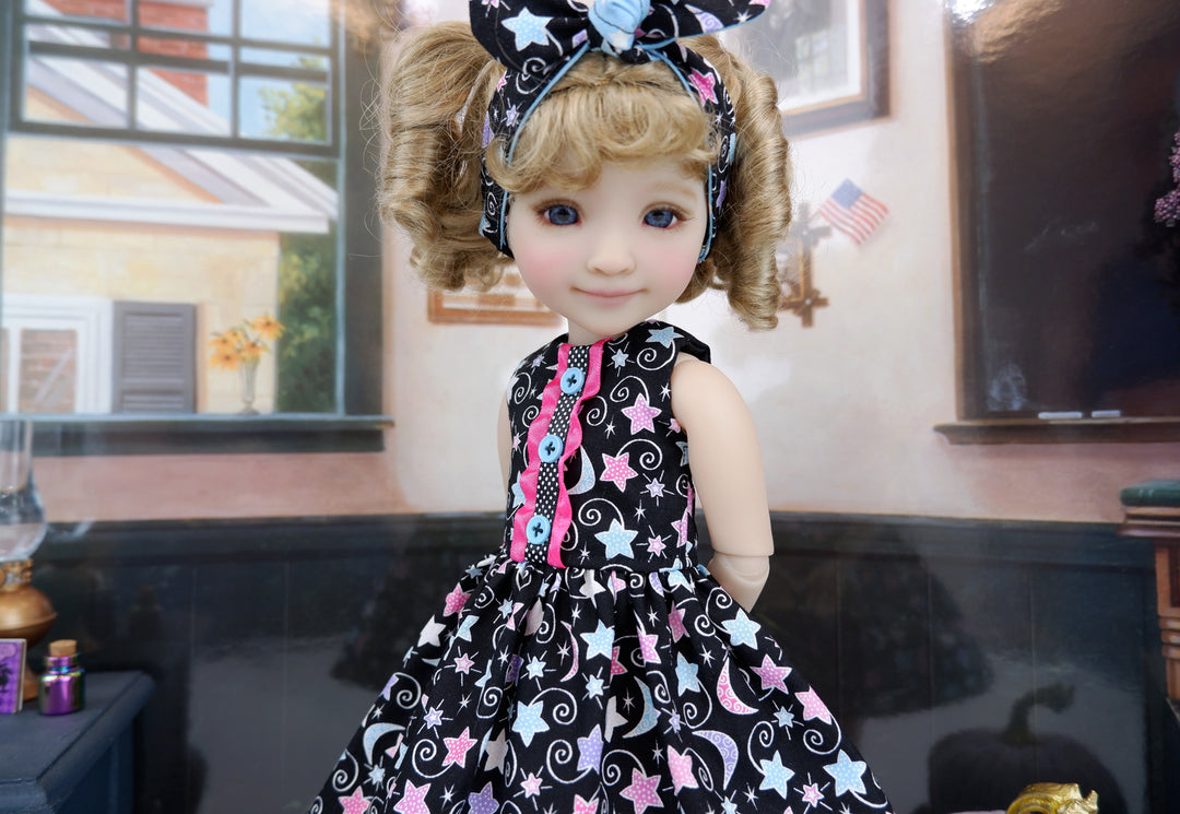 Magic Cosmos - dress with sandals for Ruby Red Fashion Friends doll