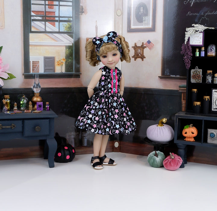 Magic Cosmos - dress with sandals for Ruby Red Fashion Friends doll