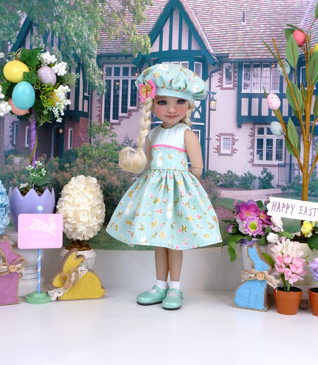 Magic Easter - dress and shoes for Ruby Red Fashion Friends doll