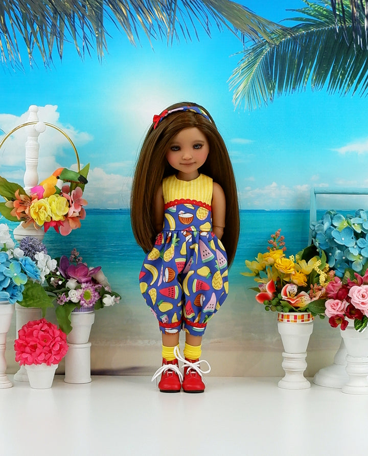 Mai Tai Too - romper & boots for Ruby Red Fashion Friends doll