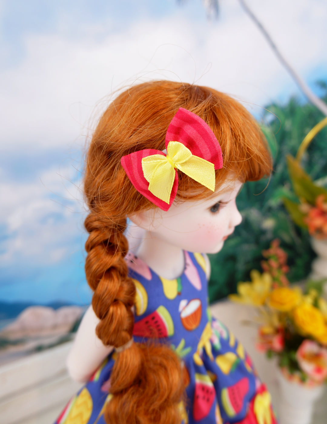 Mai Tai - dress with sandals for Ruby Red Fashion Friends doll