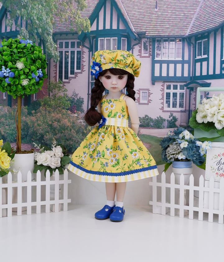Marguerite Daisy - dress with shoes for Ruby Red Fashion Friends doll