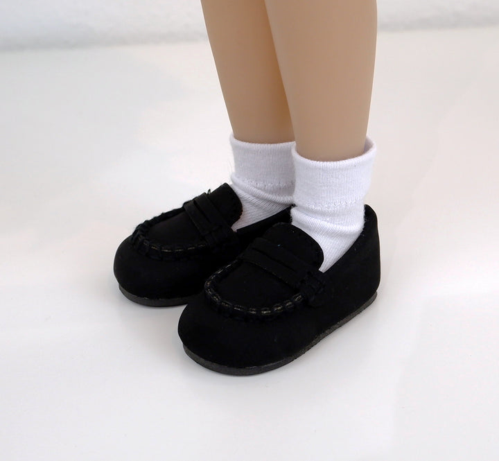 Penny Loafers Shoes - 58mm - Fashion Friends doll shoes