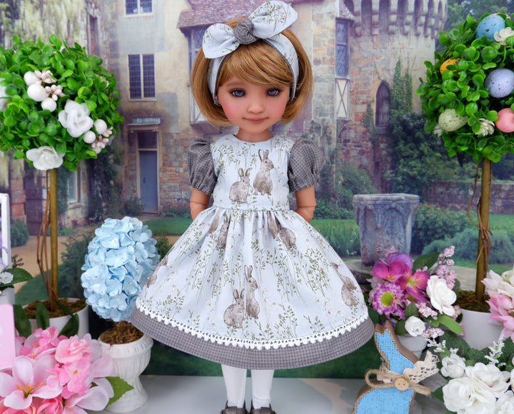 Meadow Bunnies - dress and shoes for Ruby Red Fashion Friends doll