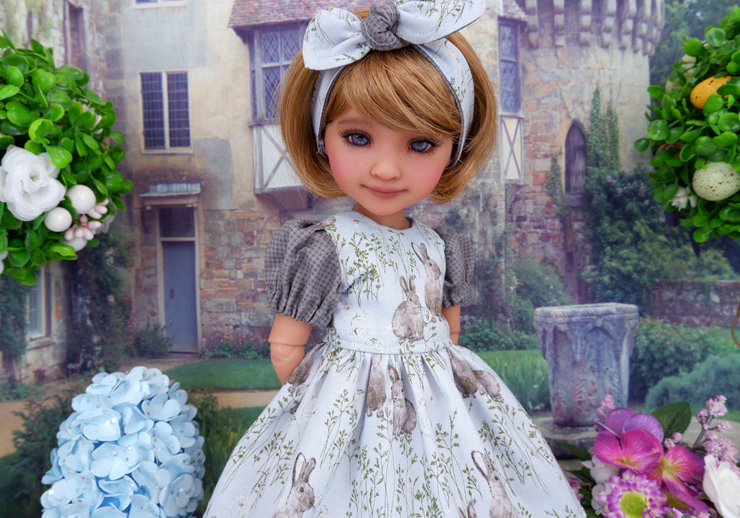 Meadow Bunnies - dress and shoes for Ruby Red Fashion Friends doll