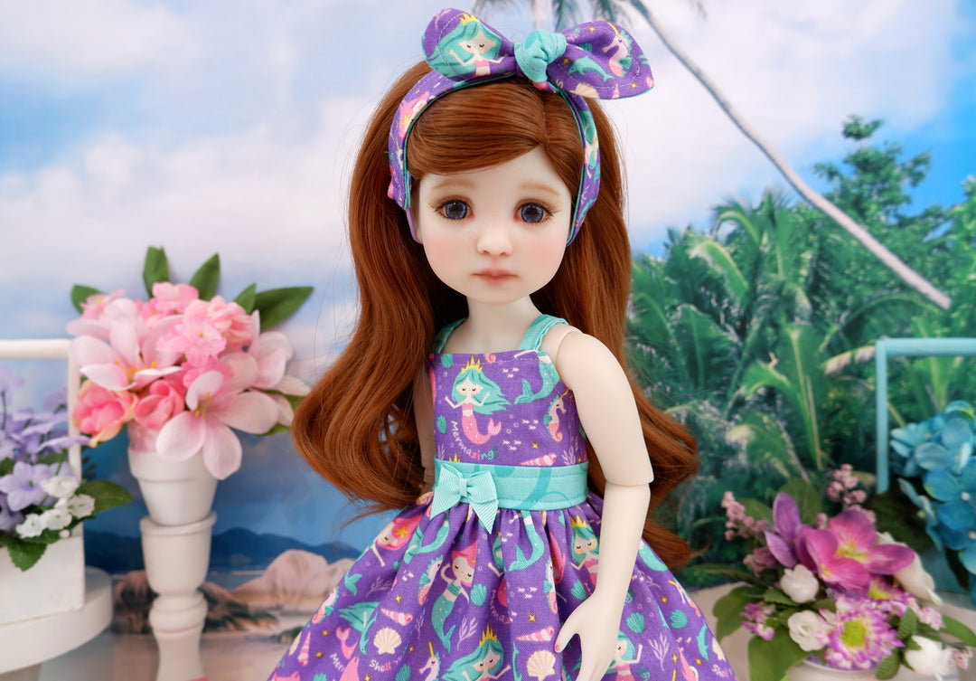 Mermazing - dress and sandals for Ruby Red Fashion Friends doll