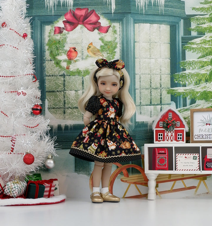 Merry Hoot - dress and shoes for Ruby Red Fashion Friends doll