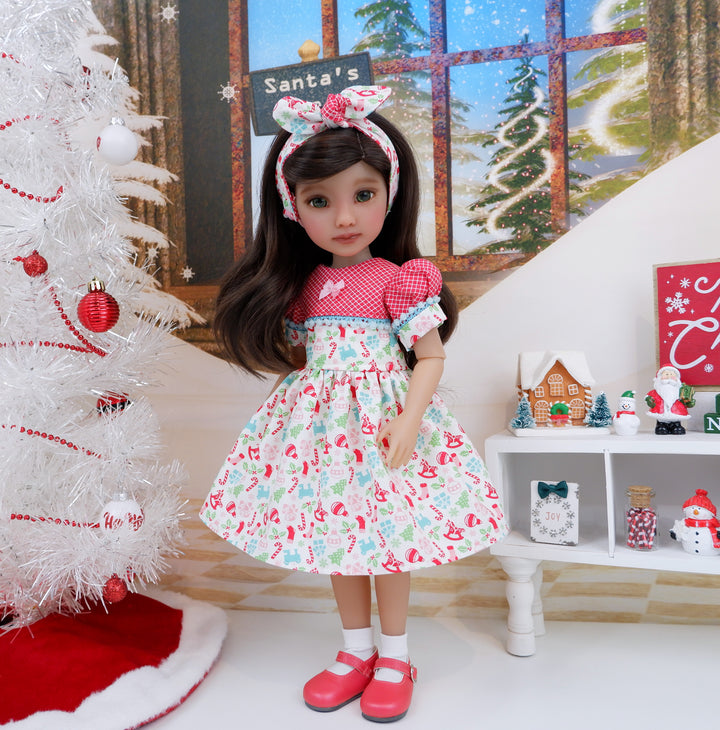 Merry Minis - dress with shoes for Ruby Red Fashion Friends doll