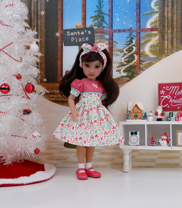 Merry Minis - dress with shoes for Ruby Red Fashion Friends doll