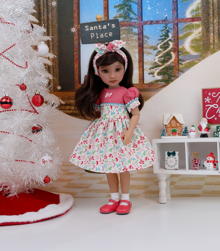 Merry Minis - dress with shoes for Ruby Red Fashion Friends doll