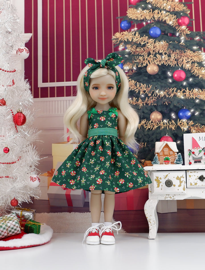 Merry Mints - dress with saddle shoes for Ruby Red Fashion Friends doll