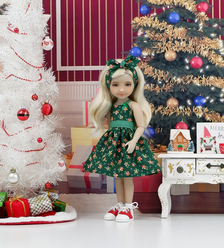 Merry Mints - dress with saddle shoes for Ruby Red Fashion Friends doll
