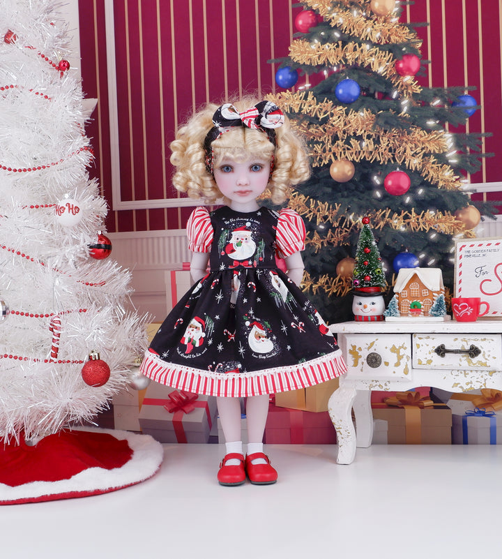 Merry Santa - dress and shoes for Ruby Red Fashion Friends doll