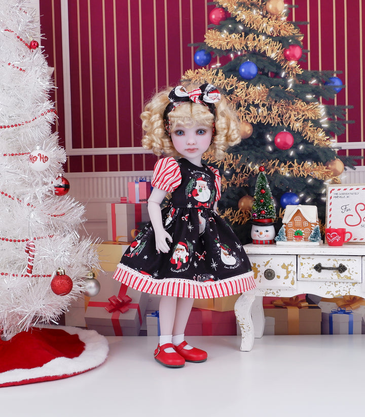 Merry Santa - dress and shoes for Ruby Red Fashion Friends doll