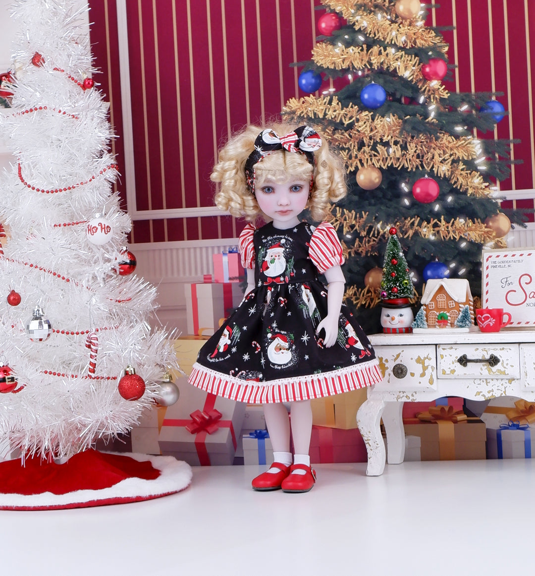 Merry Santa - dress and shoes for Ruby Red Fashion Friends doll