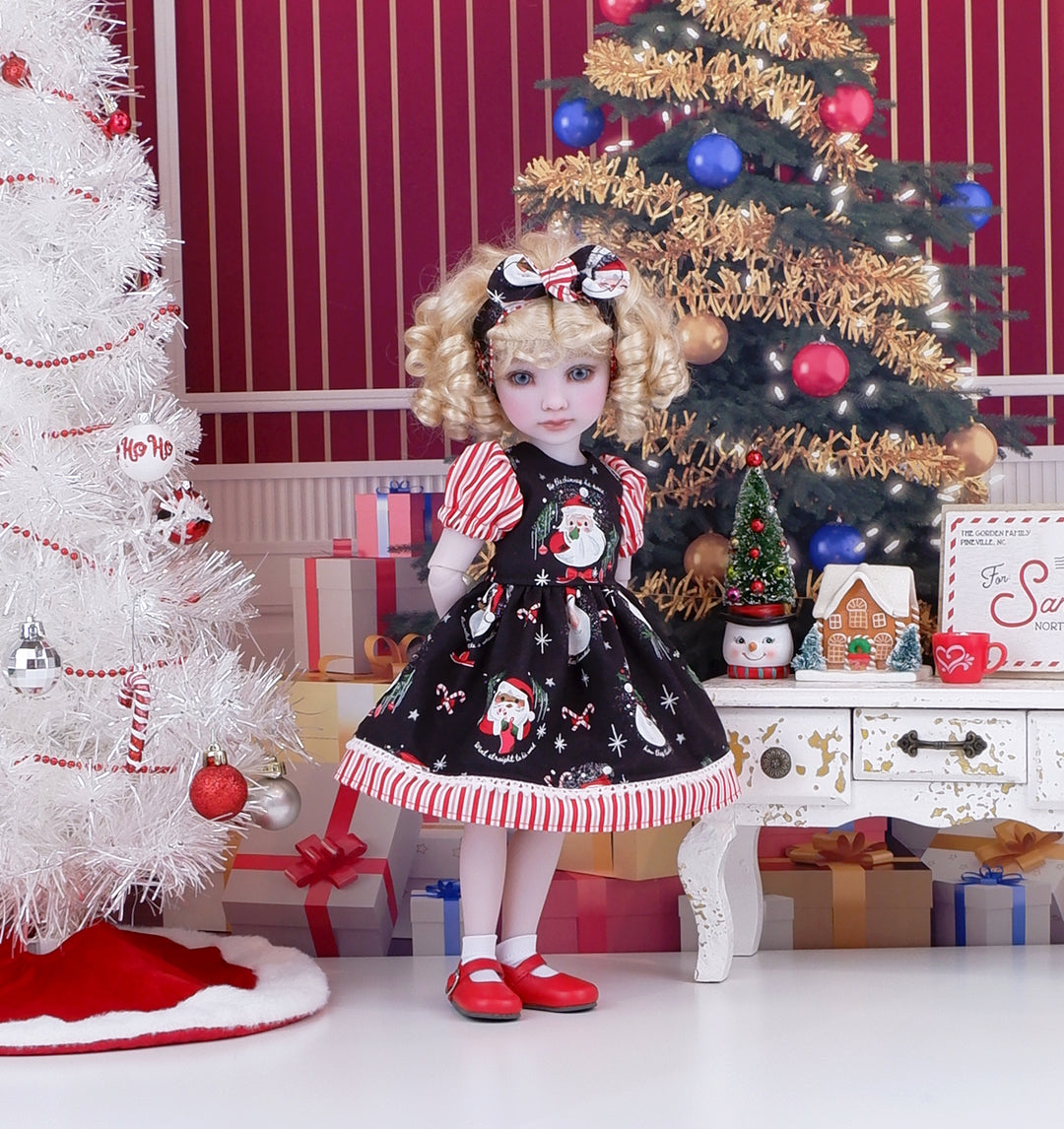 Merry Santa - dress and shoes for Ruby Red Fashion Friends doll