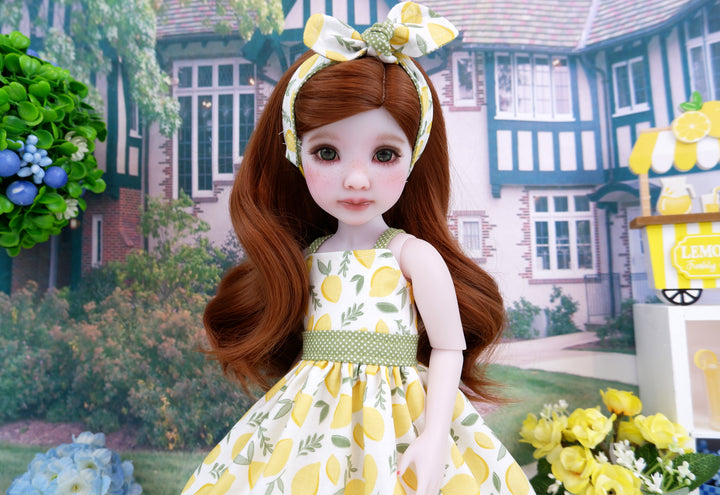 Meyer Lemons - dress and shoes for Ruby Red Fashion Friends doll
