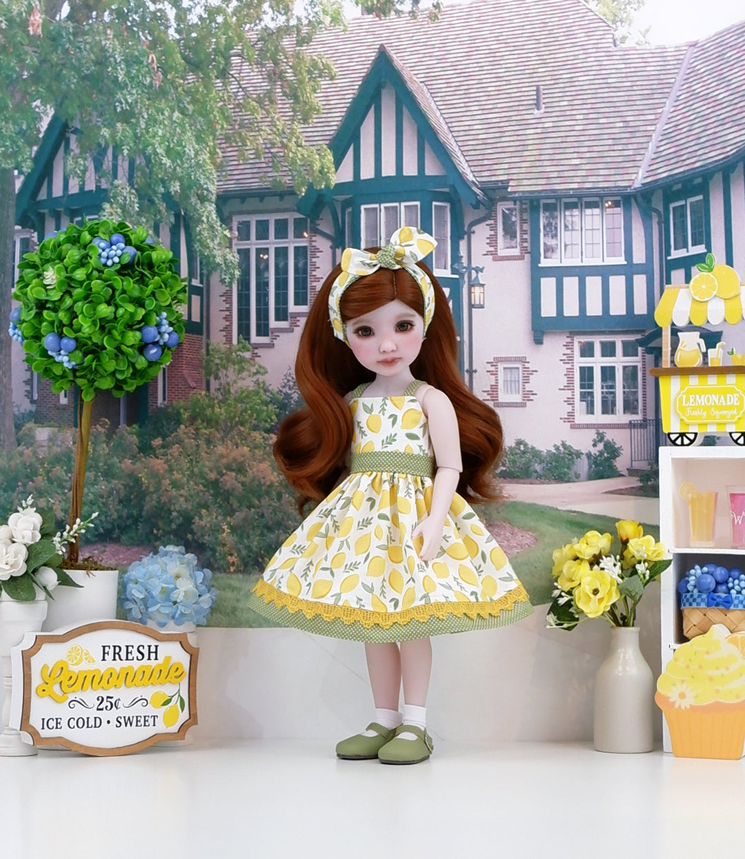 Meyer Lemons - dress and shoes for Ruby Red Fashion Friends doll