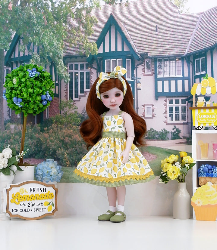 Meyer Lemons - dress and shoes for Ruby Red Fashion Friends doll