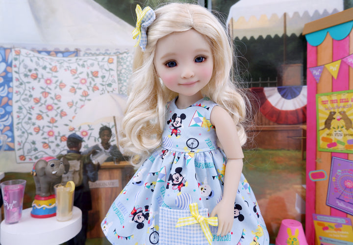 Mickey's Circus - dress with shoes for Ruby Red Fashion Friends doll