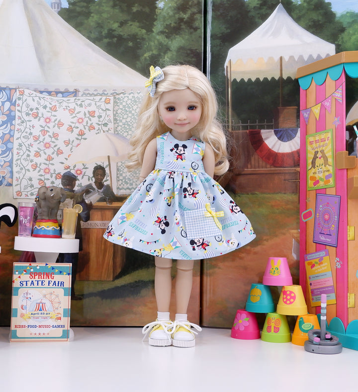 Mickey's Circus - dress with shoes for Ruby Red Fashion Friends doll