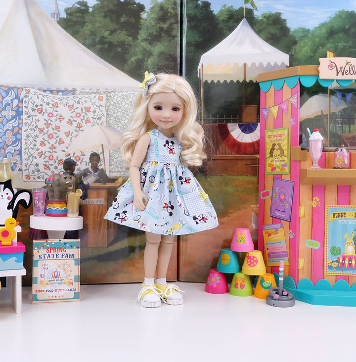 Mickey's Circus - dress with shoes for Ruby Red Fashion Friends doll